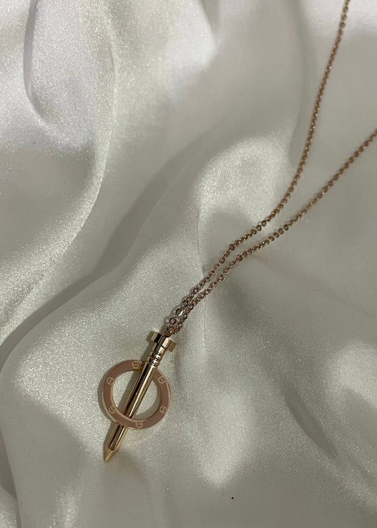 Nail necklace