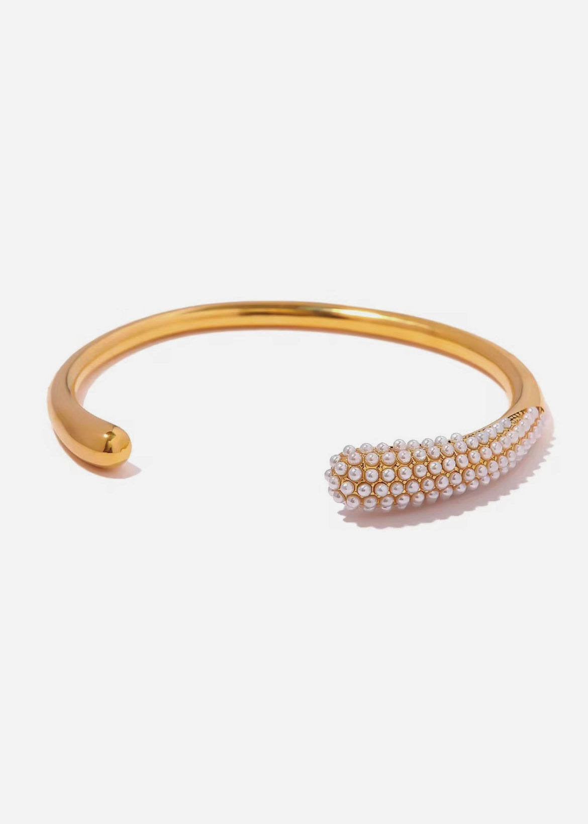 Pearls cuff bracelet
