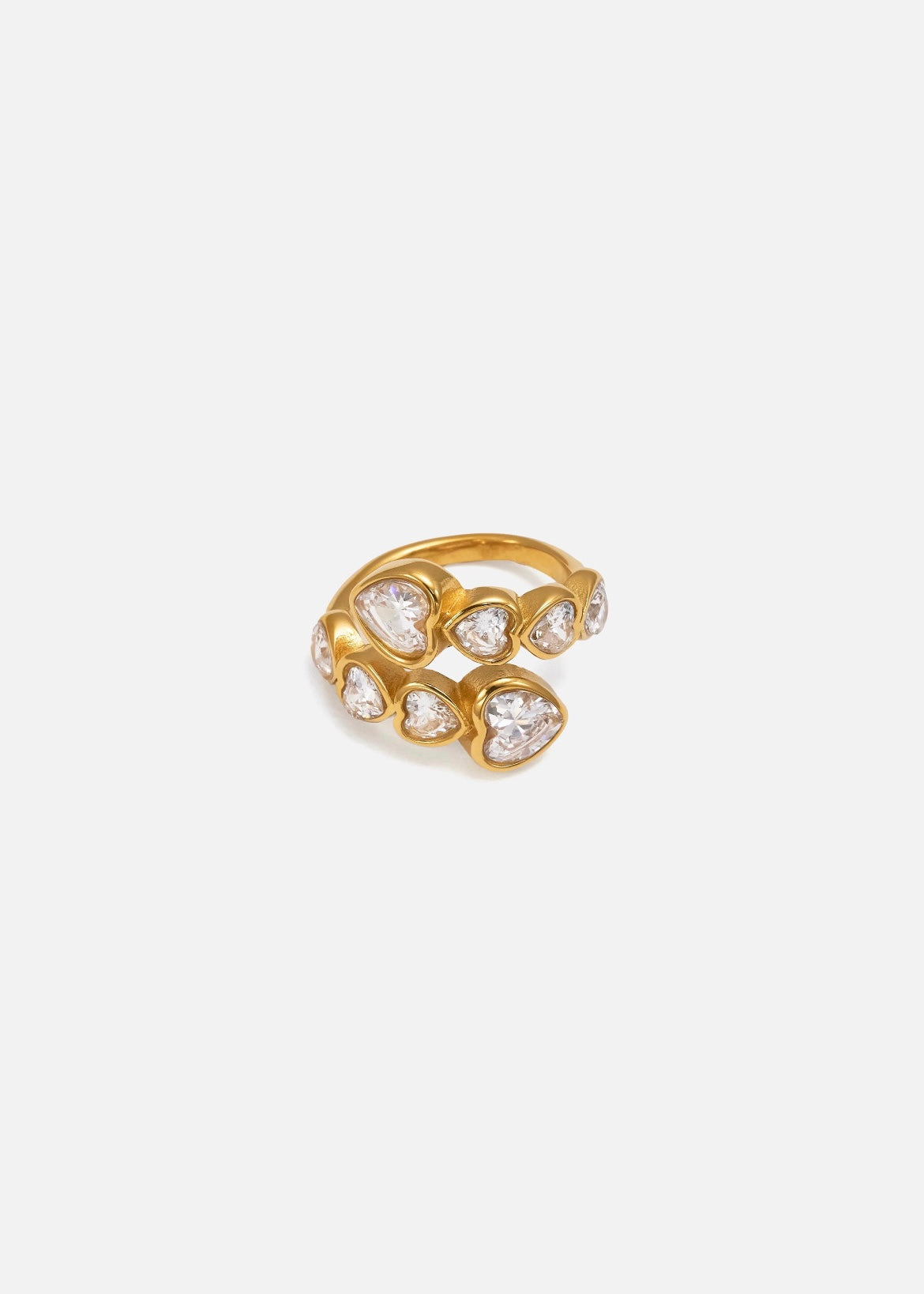Forever heart ring
