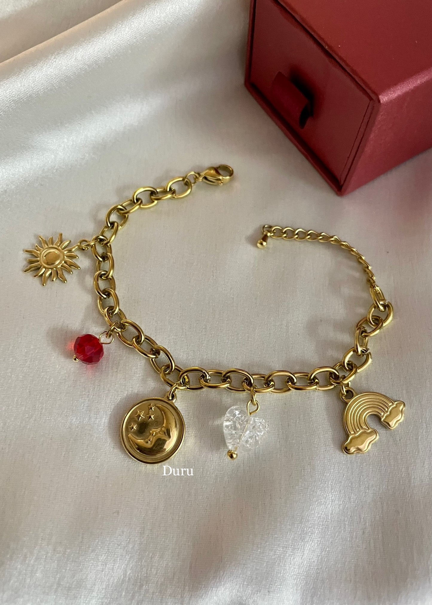Galaxy charms bracelet