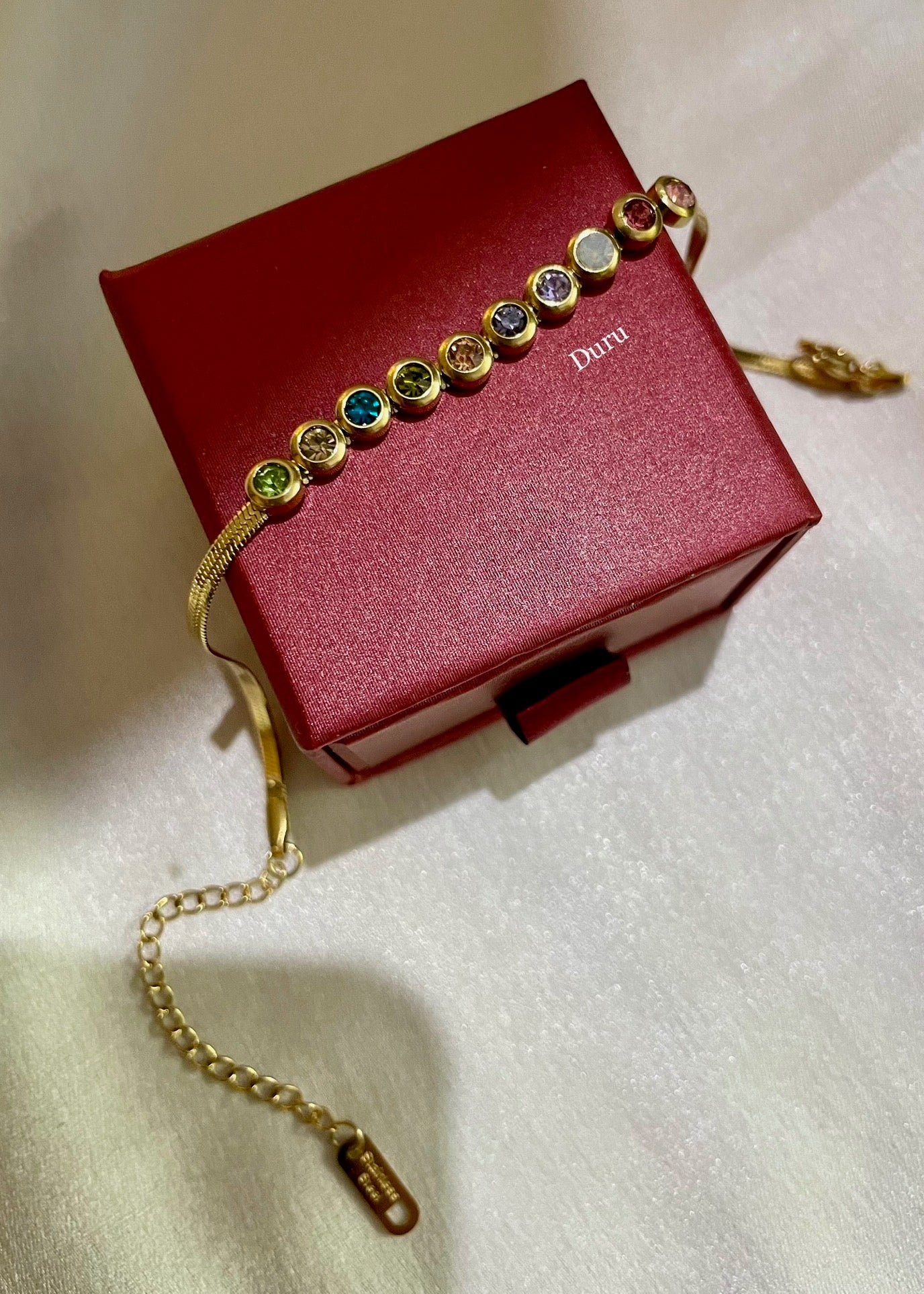 Multicolor aura bracelet