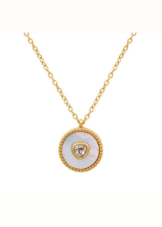 Mop moonlit necklace