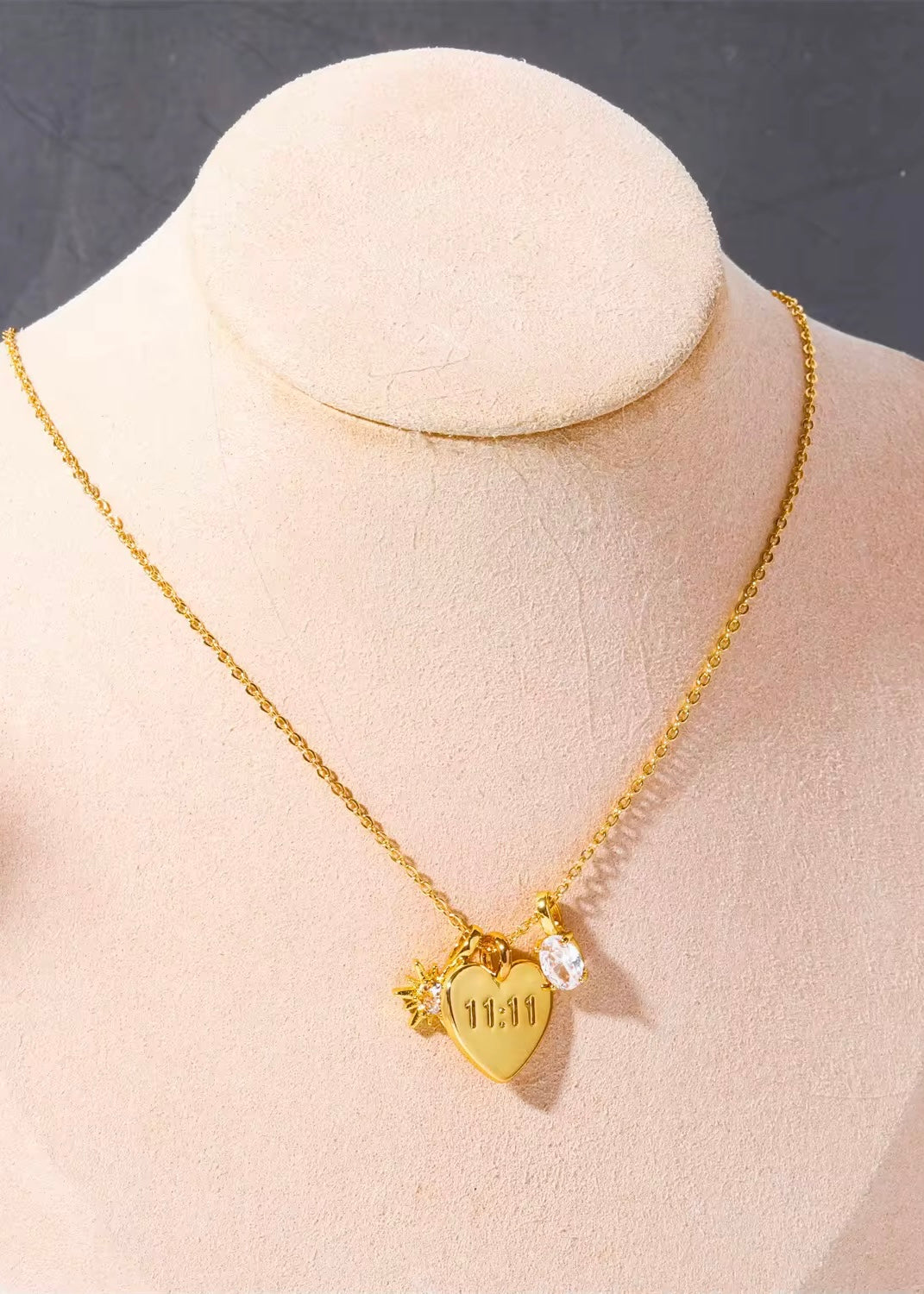 Angel charms necklace