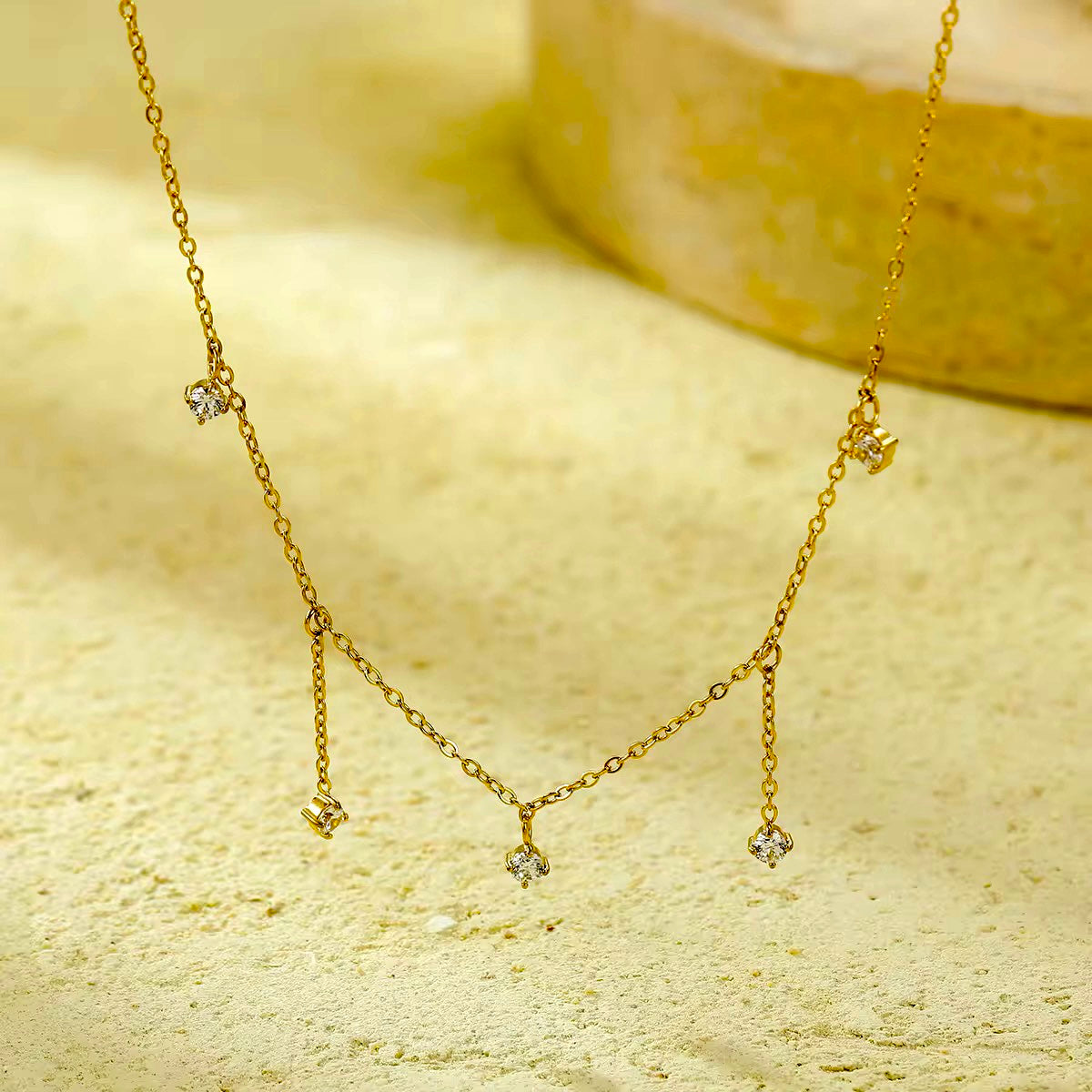 Luxury drop necklace