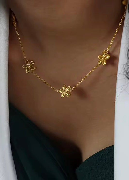 Cherry blossom necklace