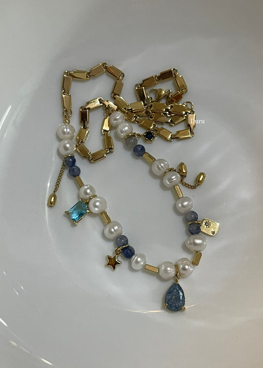 Empress necklace(Blue)