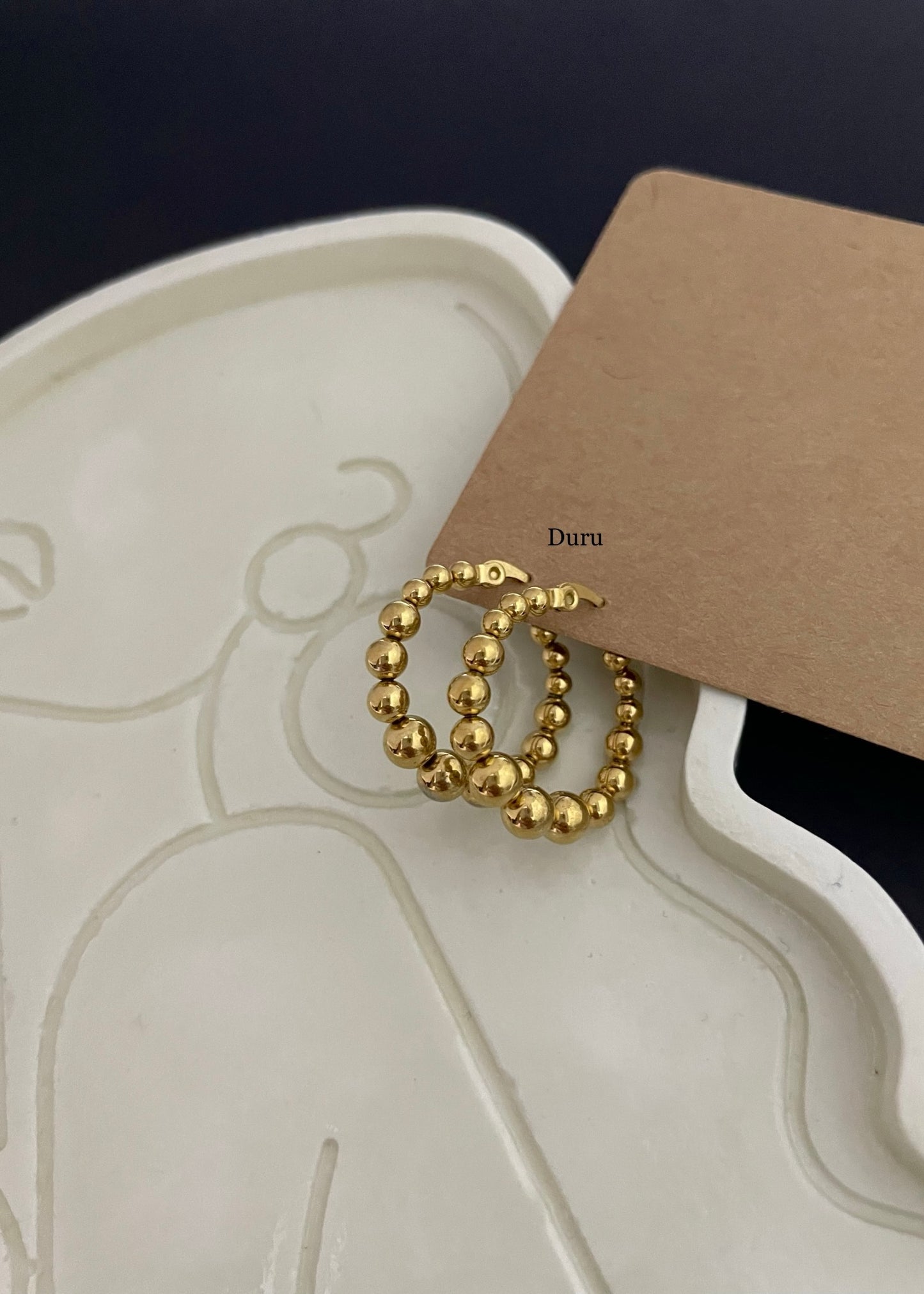 Bubble round hoops