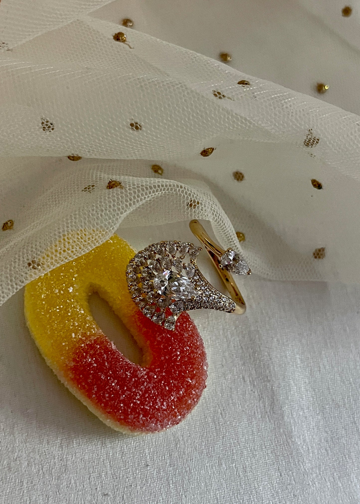 Petal burst ring