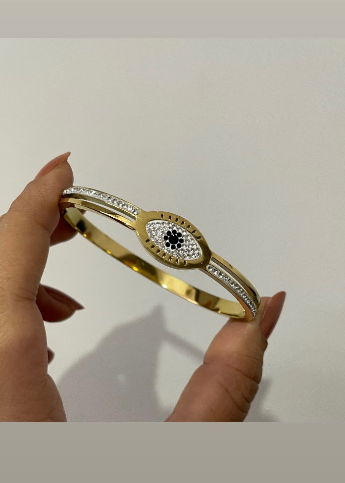 Evil eye aura bracelet