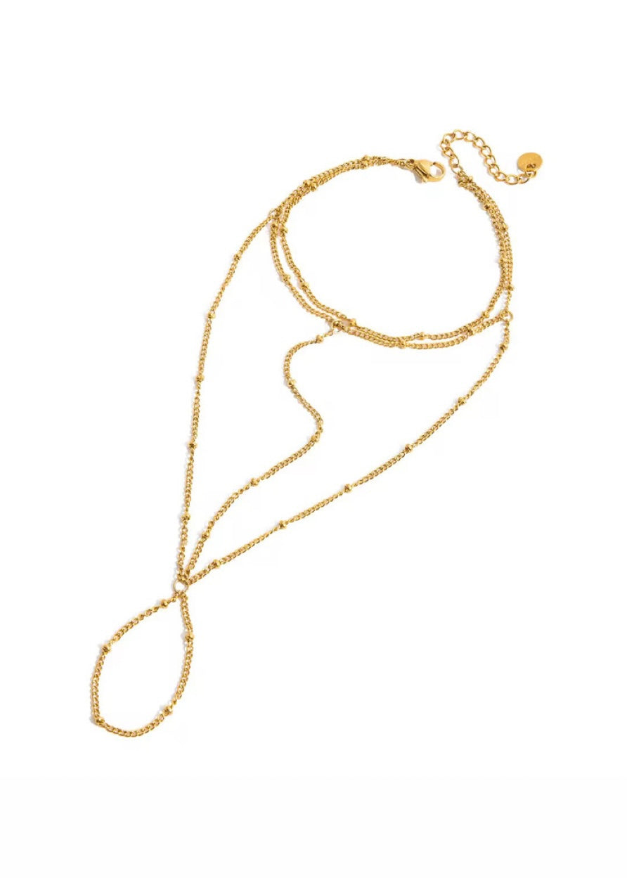 Rani gold handchain