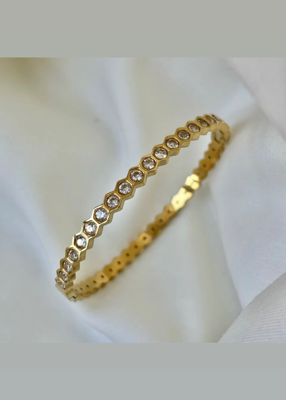 Honeycomb bracelet