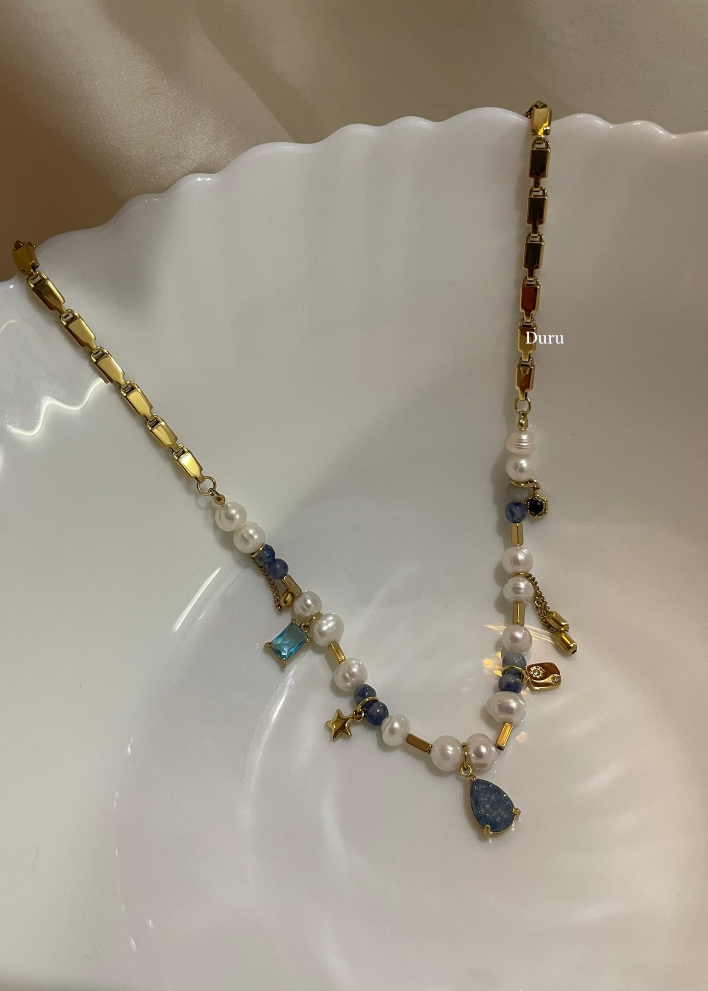 Empress necklace(Blue)