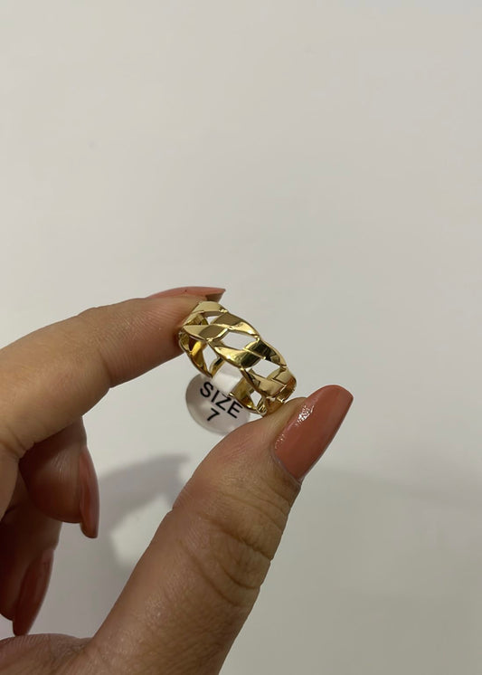 Fusion band ring(Gold)
