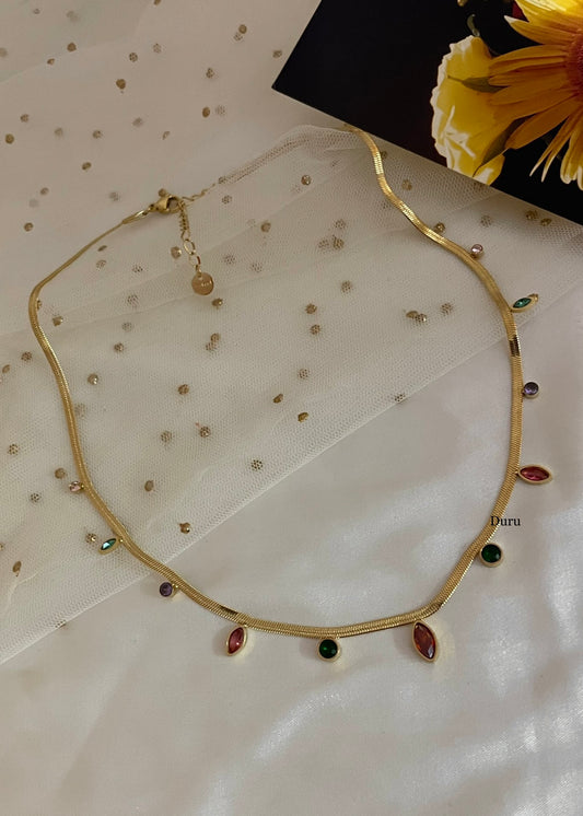 Spectrum necklace