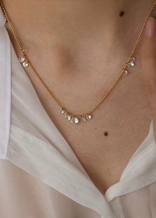 Twinkle charms necklace