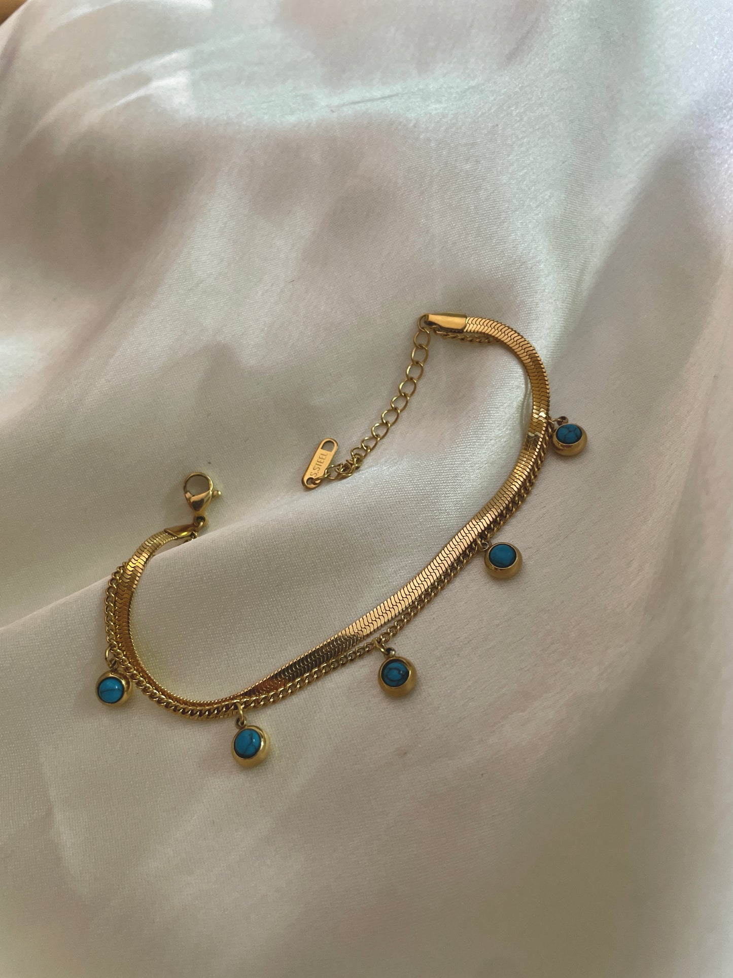 Ocean ember bracelet